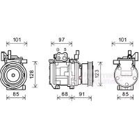 VAN WEZEL 8300K208 Aircopomp