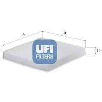 Ufi 53.506.00 Interieurfilter