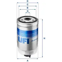 Ufi 24.414.00 Brandstoffilter