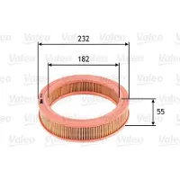 Valeo 585632 Luchtfilter
