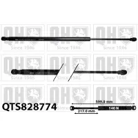 Quinton Hazell QTS828774 Gasveer achterklep