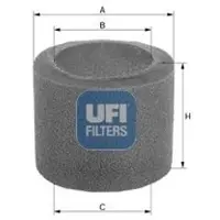 Ufi 27.101.00 Luchtfilter