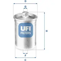 Ufi 31.506.00 Brandstoffilter