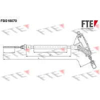 FTE 9250531 Handremkabel