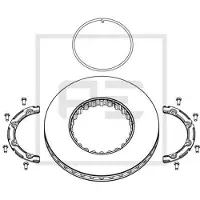 PETERS ENNEPETAL 146.222-00A Remschijf