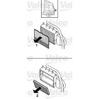 Valeo 716018 Interieurfilter