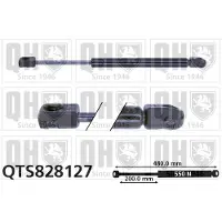 Quinton Hazell QTS828127 Gasveer achterklep