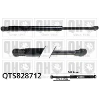 Quinton Hazell QTS828712 Gasveer achterklep