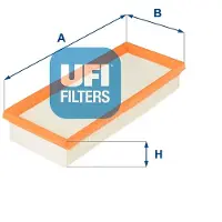 Ufi 30.389.00 Luchtfilter
