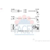 Facet 4.9729 Bougiekabels