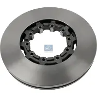 DT Spare Parts 10.34105 Remschijf