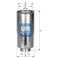 Ufi 24.380.00 Brandstoffilter