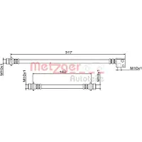 METZGER 4111862 Remslang