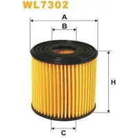 WIX FILTERS WL7302 Oliefilter
