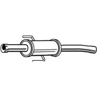VEGAZ TS-286 Uitlaat middendemper