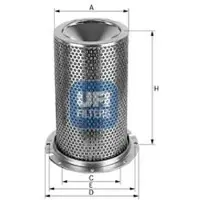 Ufi 27.037.00 Luchtfilter