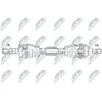 NTY NPW-PL-071 Aandrijfas