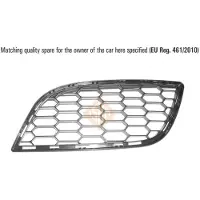 ISAM 0310763 Ventilatiegrille, bumper