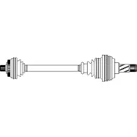 ERA Benelux DA11251R Aandrijfas