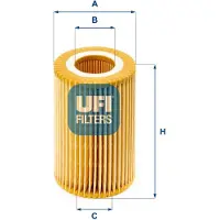 Ufi 23.235.00 Oliefilter