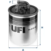 Ufi 24.416.00 Brandstoffilter