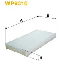 WIX FILTERS WP9310 Interieurfilter
