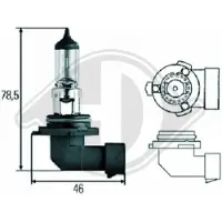 Diederichs LID10025 Gloeilamp, verstraler