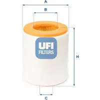 Ufi 27.A48.00 Luchtfilter