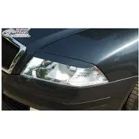 RDX Racedesign Koplampspoilers Skoda Octavia II 2004-2008 (ABS) voor o.a. SKODA