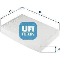 Ufi 53.293.00 Interieurfilter