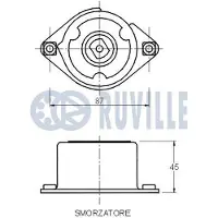 RUVILLE 915282 Stuurkogel