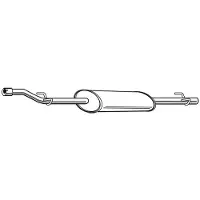 VEGAZ MS-205 Uitlaat middendemper