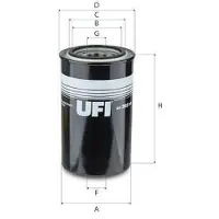 Ufi 24.262.00 Brandstoffilter