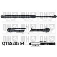 Quinton Hazell QTS828554 Gasveer motorkap
