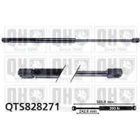 Quinton Hazell QTS828271 Gasveer motorkap