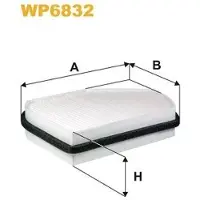 WIX FILTERS WP6832 Interieurfilter