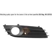 ISAM 0703718 Ventilatiegrille, bumper