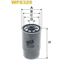 WIX FILTERS WF8120 Brandstoffilter