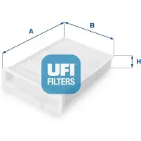 Ufi 53.132.00 Interieurfilter