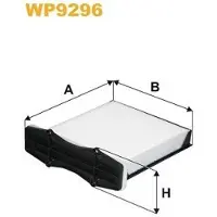 WIX FILTERS WP9296 Interieurfilter
