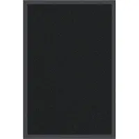 vidaXL Deurmat 40x60 cm zwart