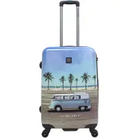 Volkswagen Roadtrip Harde Reiskoffer M 66 cm - Bedrukt / Medium