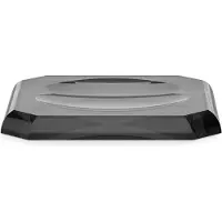DECOR WALTHER Zeepschaal Kristall Antraciet 23 cm