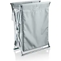 DECOR WALTHER Wasmand Cross Chrome Grau 152 L