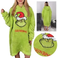 Sarcia.eu Grinch groene unisex sweater, kamerjas, capuchondeken, snuddie