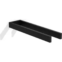 DECOR WALTHER Handdoekstang Contract HTH2 Double Black Matt
