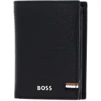 HUGO BOSS Leren Portemonnee Iconic Wallet Black Zwart