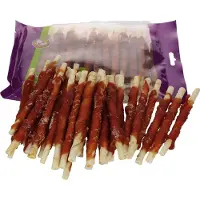 Braaaf ** 2 X ** - hondensnack 280 gr x 2 = 560 gram stick met eend. graanvrij