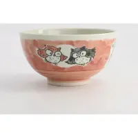 Tokyo Design Studio – Kawaii – Rijstkom – Uil – Roze – 16×8cm 600ml