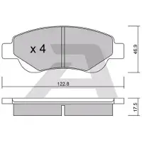 AISIN BPTO-1008 Remblokken